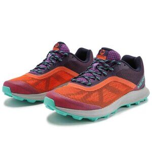 Merrell MTL Skyfire Trail Running Shoes Purple, Orange, Teal Sneakers Women's 11